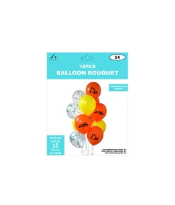 Construction Truck Party Balloon Set 15pc