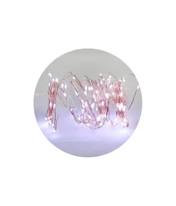 Copper Wire Cool White Seed Lights 100 LED