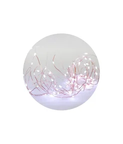 Copper Wire Cool White Seed Lights 30 LED