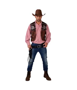 Cowboy Vest, Belt & Holster