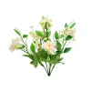 Cream Flowers 5 Heads 30cm