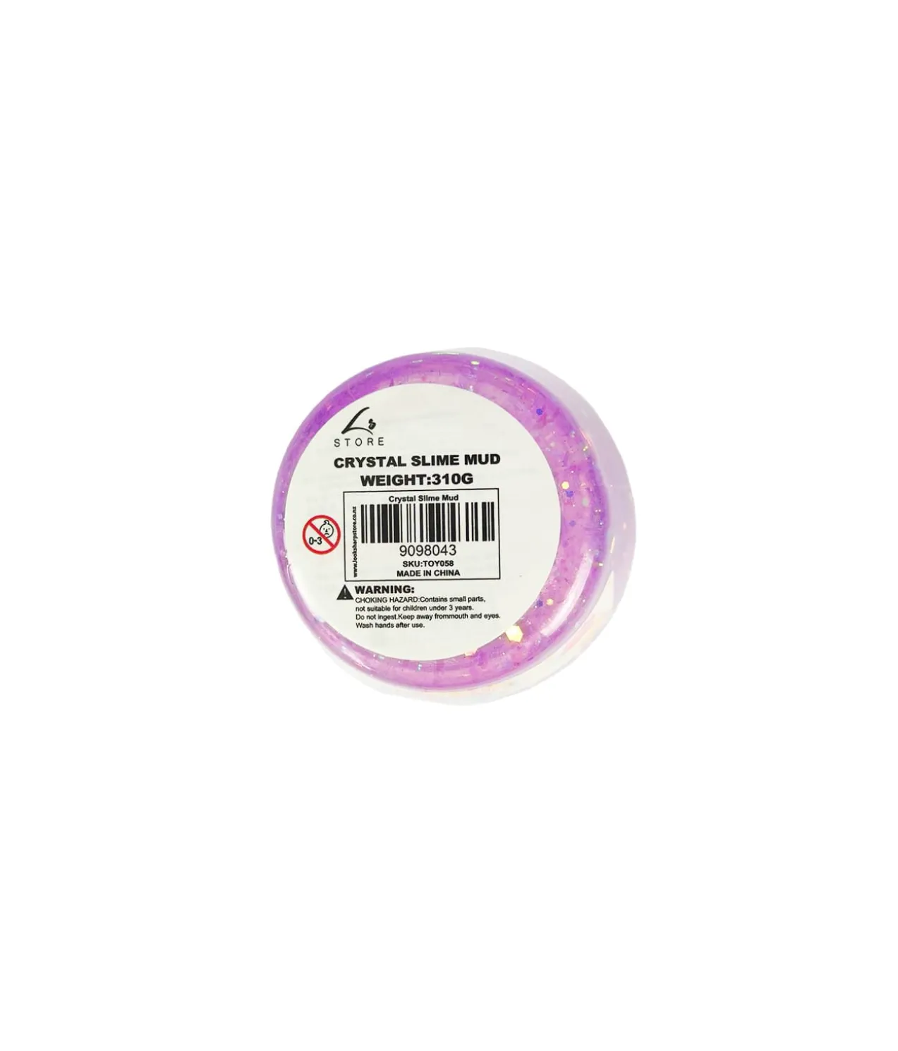 Crystal Slime Mud Toys 310g Assorted