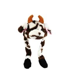 Dairy Cow Plush Hat