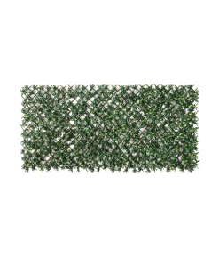 Dark Green Artificial Willow Trellis 1x2m