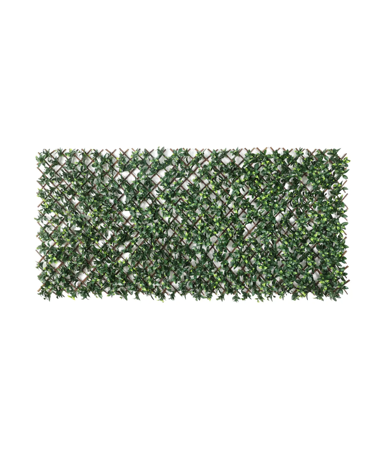 Dark Green Artificial Willow Trellis 1x2m