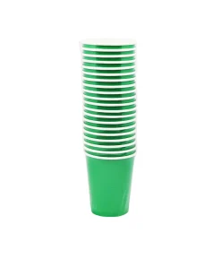 Dark Green Paper Cup 9oz 20pk