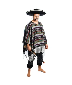 Deluxe Grey Poncho