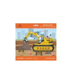 3D Excavator Foil Balloon 89x55x35cm