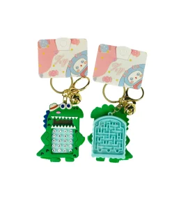 Dinosaur Calculator Keychain Assorted 7cm