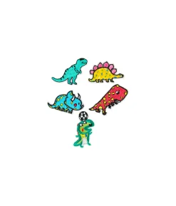 Dinosaur DIY Cloth Patch 5pc