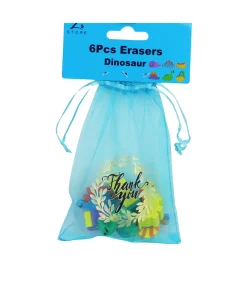 Dinosaur Erasers 6pc