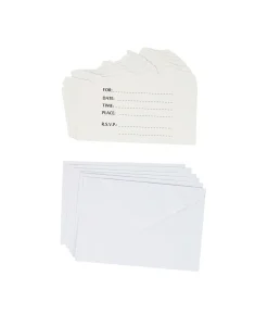 Dinosaur Invitation Card With Envelope 6pcs