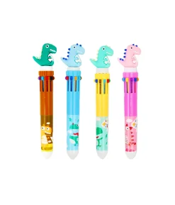 Dinosaur Multicolor Pen 10 colors Assorted