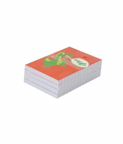 Dinosaur Note Pad 60 Sheets 4Pc 6.5×9.5cm