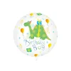 Dinosaur Transparent Sphere Balloon 15in