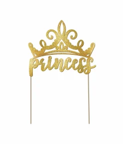Disney Princess Glittered Cake Pick