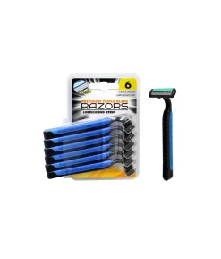 Disposable Mens Razor 6pk