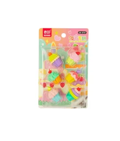 DIY Cake Eraser Set