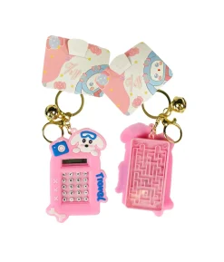 Dog Calculator Keychain Assorted 9cm