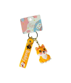 Dog Keychain 5cm Assorted