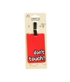 Don’t Touch Luggage Tag 11 x 7cm