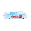 Double Transparent Cat Bowl