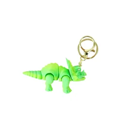 3D Printed Dinosaur Key Ring Assorted