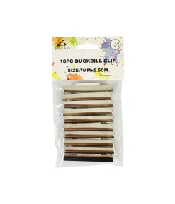 Duckbill Clip 7mmx5.5cm 10pc