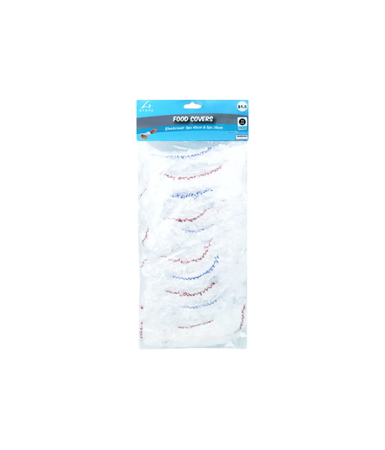 Elastic Food Covers 10pc