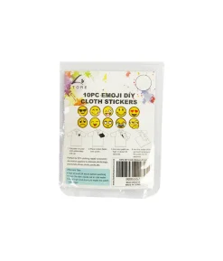 Emoji DIY Cloth Patch 10pc