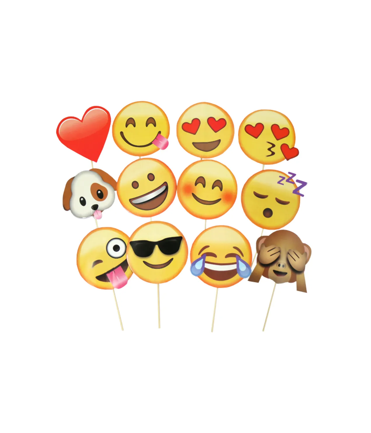 Emoji Party Photo Props