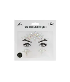 Face Decals G.I.D Style 3
