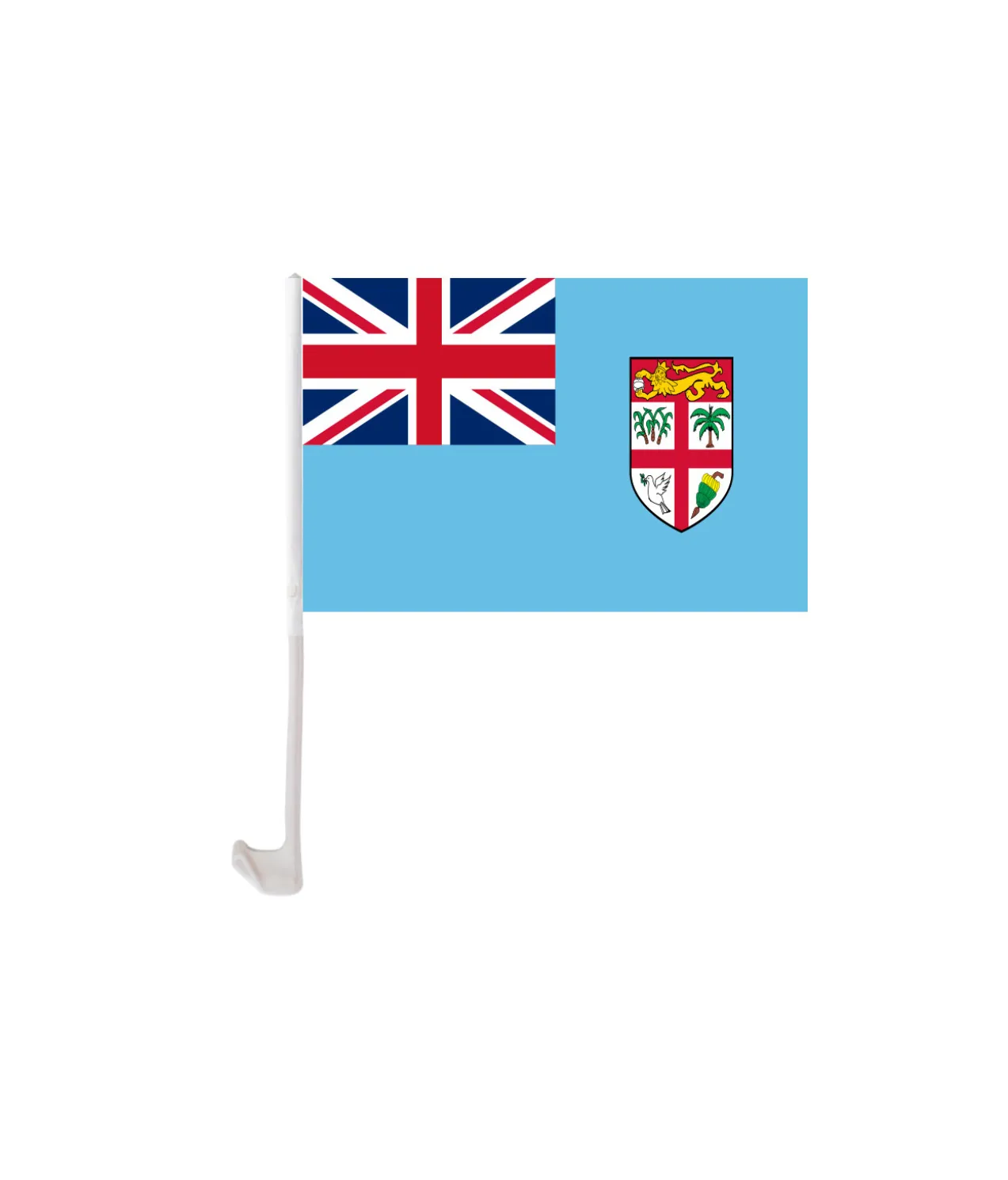 Fiji Car Flag 2pc