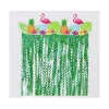 Flamingo Green Tassel Door Banner 200cm