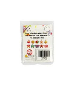 Flower DIY Handmade Pendants 10pc