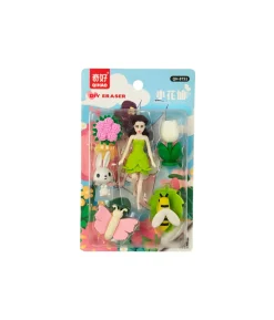 Flower Fairy Eraser Set Assorted
