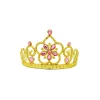 Flower Gold Tiara Crown