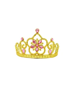Flower Gold Tiara Crown
