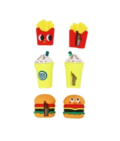 Food Pencil Sharpener 6pc