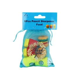 Food Pencil Sharpener 6pc