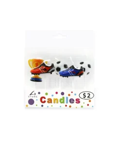 Football Game Candles 5pk