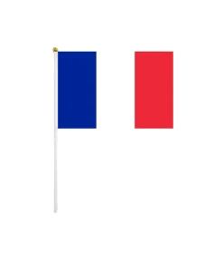 France Hand Waving Flag 10pc