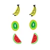 Fruit Erasers 6pc
