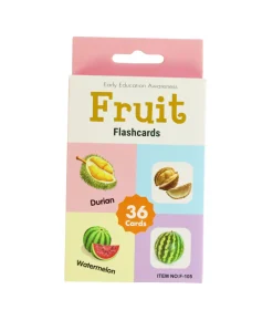 Fruit Flash Card 36pc 7.8×11.7cm