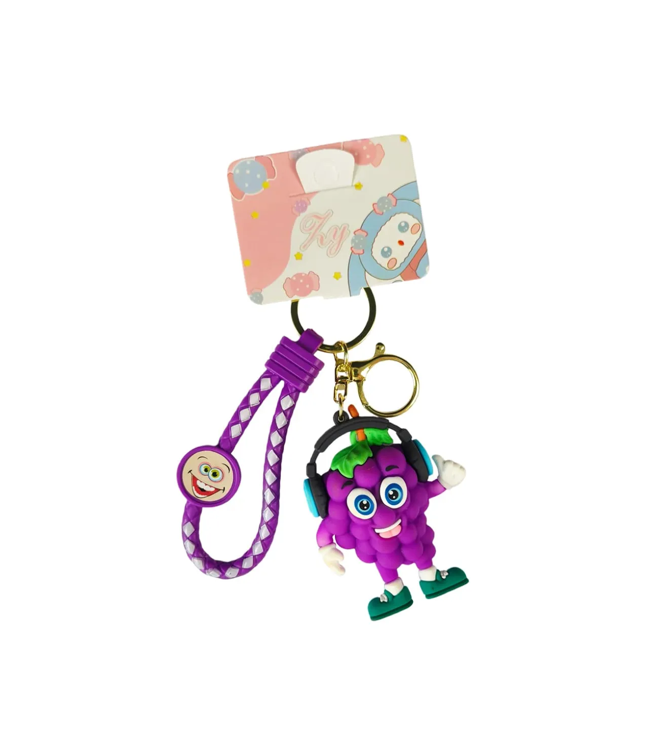 Fruit Keychain Assorted 6.5cm