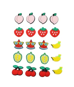 Fruits Shoe Charms 20pc
