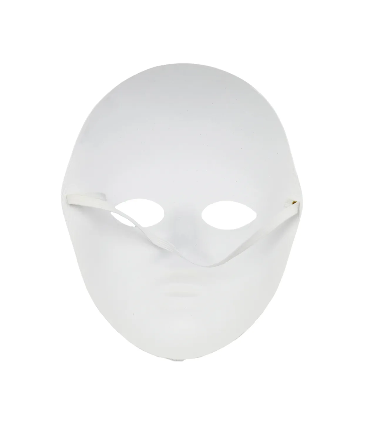 Full Face Paintable Paper Mask Small