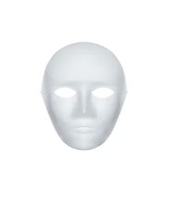 Full Face Paintable Paper Mask