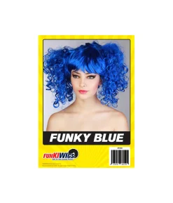 Funky Blue Wig