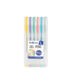 Gel Pens Assorted 6pk